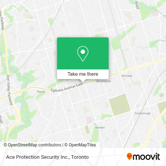Ace Protection Security Inc. map
