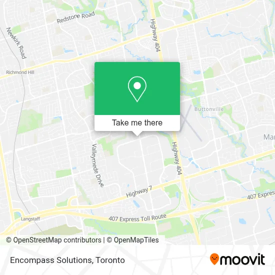 Encompass Solutions map