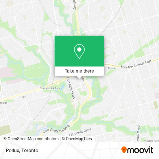 Pollux map