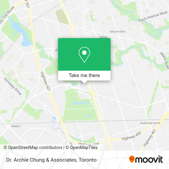 Dr. Archie Chung & Associates map