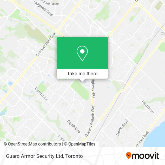 Guard Armor Security Ltd map