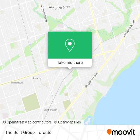 The Built Group map