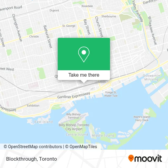 Blockthrough map