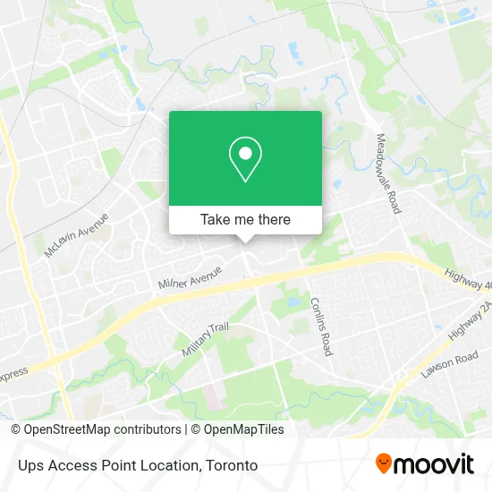 Ups Access Point Location plan