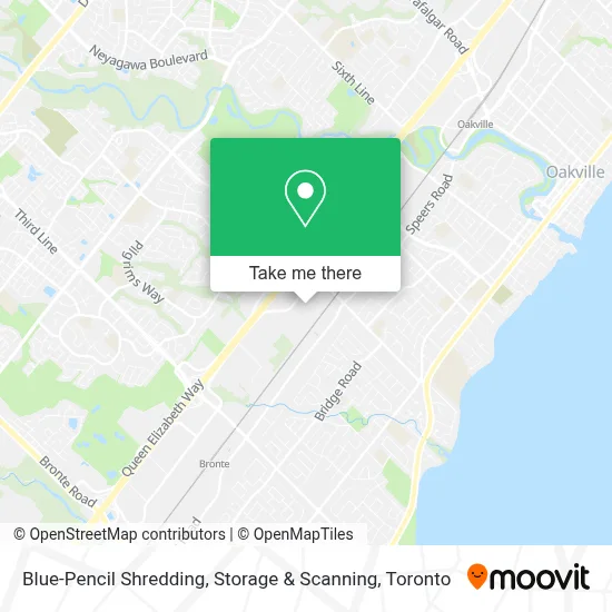 Blue-Pencil Shredding, Storage & Scanning map
