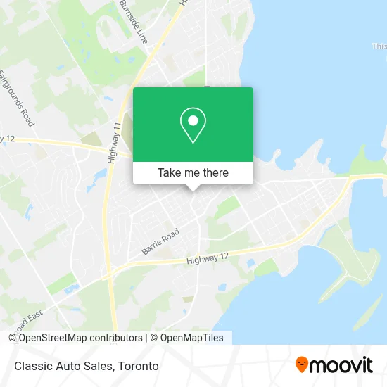 Classic Auto Sales map