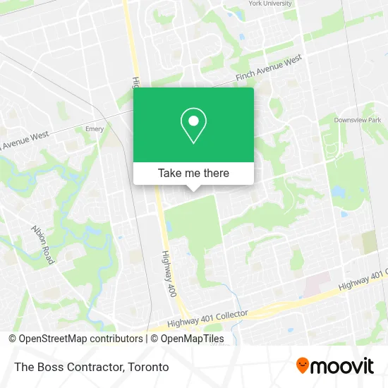 The Boss Contractor map
