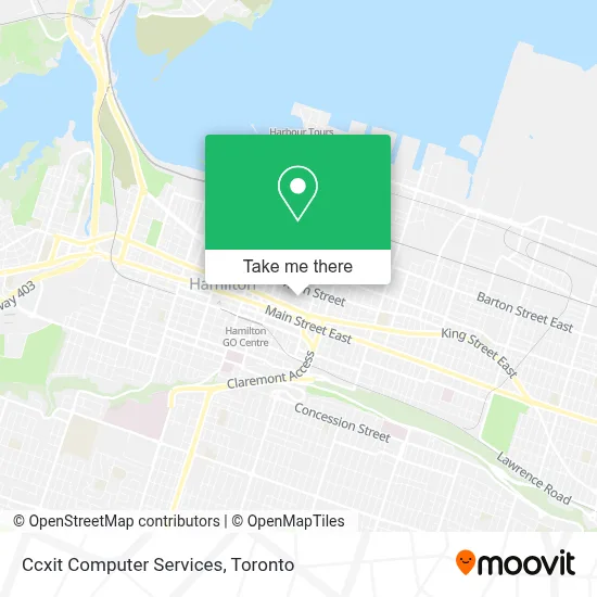 Ccxit Computer Services map