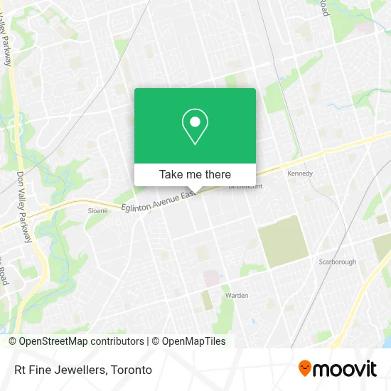 Rt Fine Jewellers map