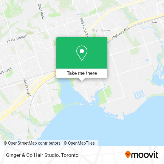 Ginger & Co Hair Studio map