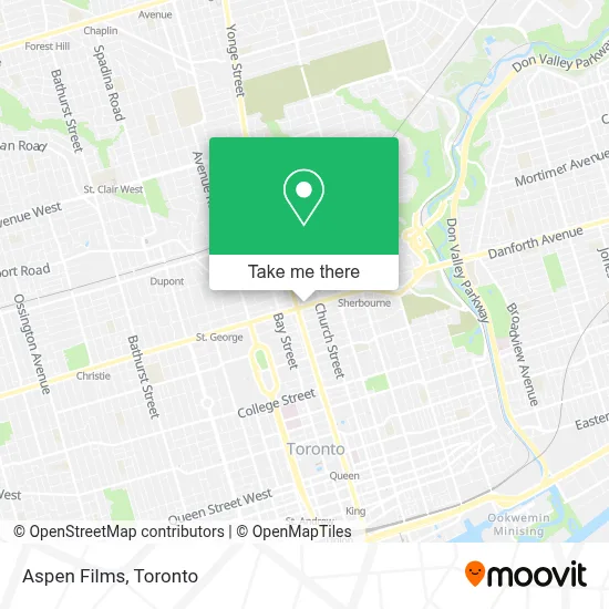 Aspen Films map