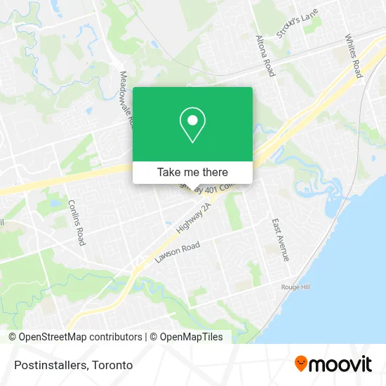 Postinstallers map