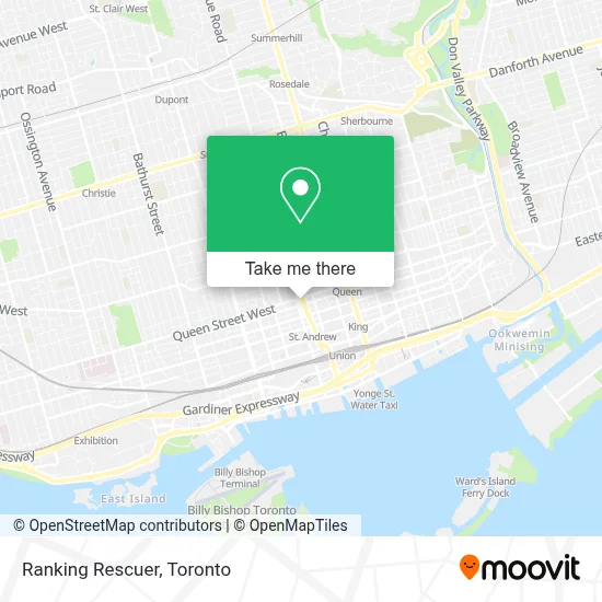 Ranking Rescuer map
