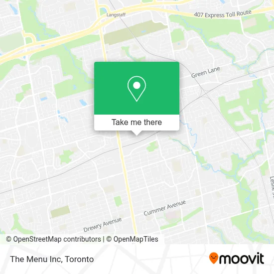 The Menu Inc map