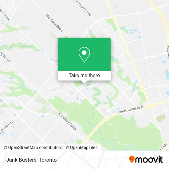 Junk Busters map