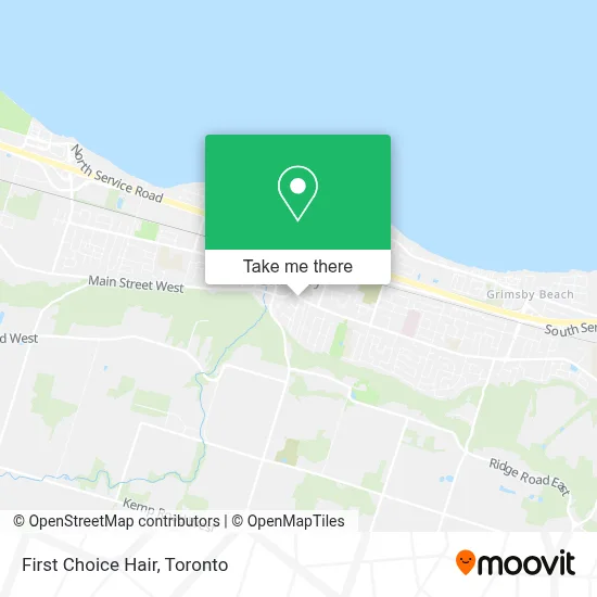 First Choice Hair map