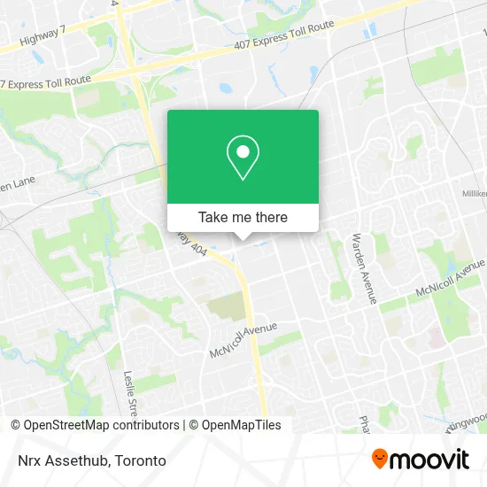 Nrx Assethub map