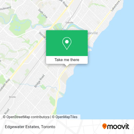 Edgewater Estates map