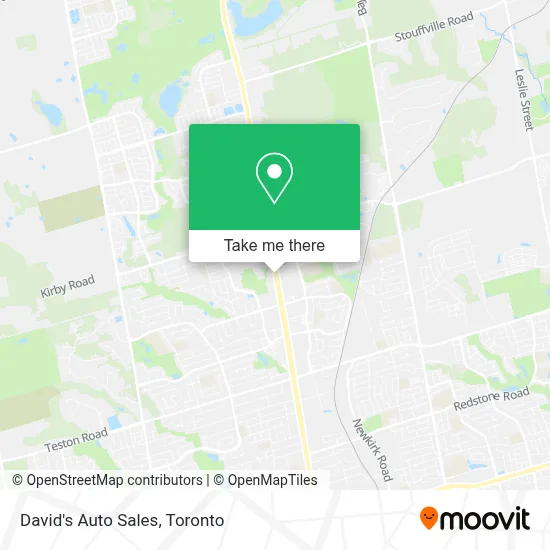 David's Auto Sales map