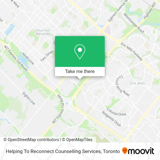 Helping To Reconnect Counselling Services map