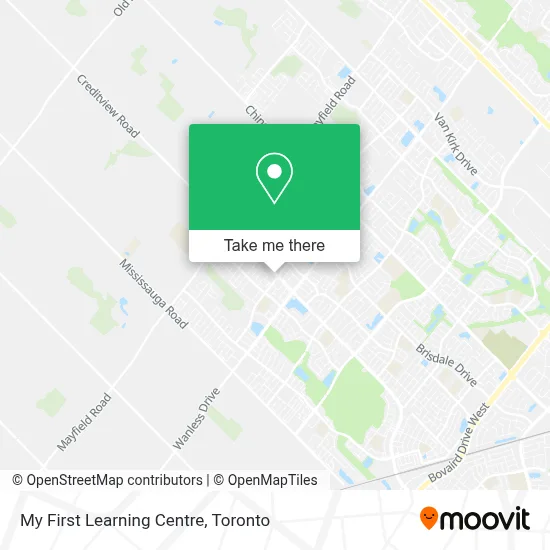 My First Learning Centre plan