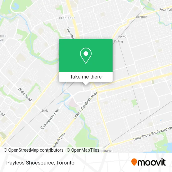 Payless Shoesource map