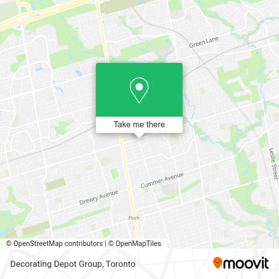 Decorating Depot Group map