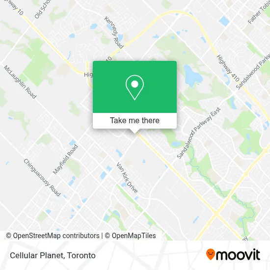 Cellular Planet map