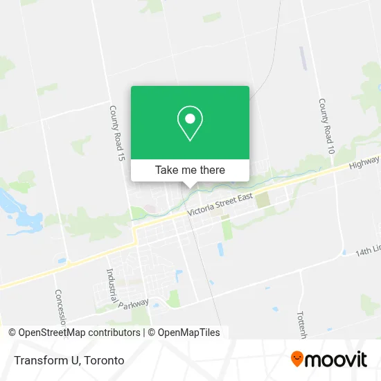 Transform U map