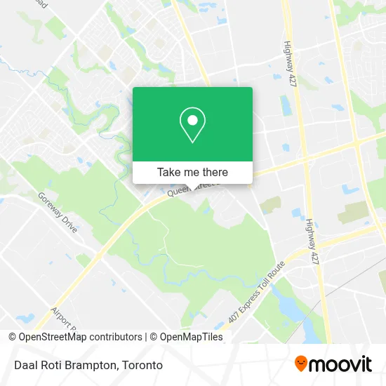 Daal Roti Brampton map