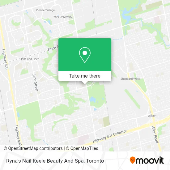Ryna's Nail Keele Beauty And Spa map