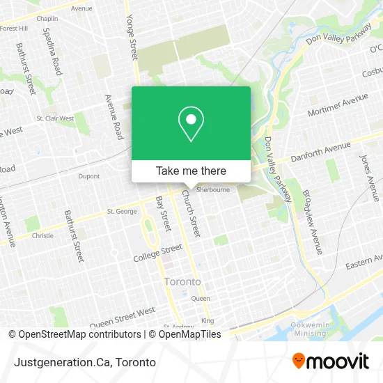 Justgeneration.Ca map