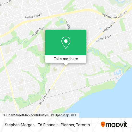 Stephen Morgan - Td Financial Planner map