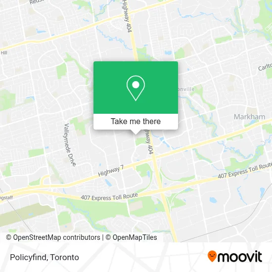 Policyfind map