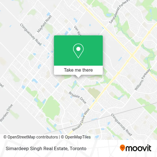 Simardeep Singh Real Estate map