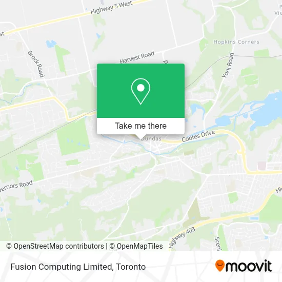 Fusion Computing Limited map