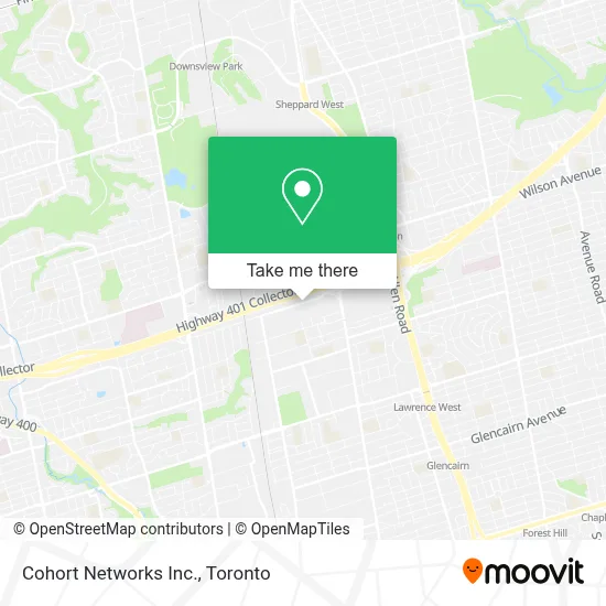Cohort Networks Inc. map