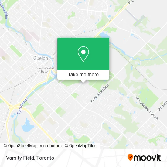 Varsity Field map