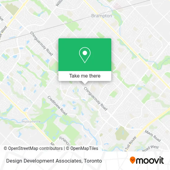 Design Development Associates map