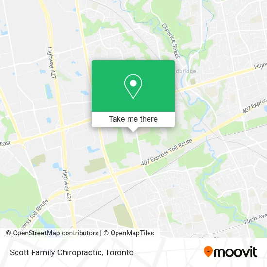 Scott Family Chiropractic map