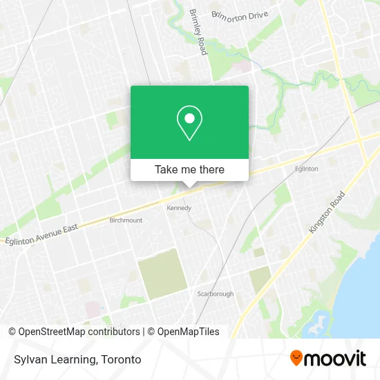 Sylvan Learning map