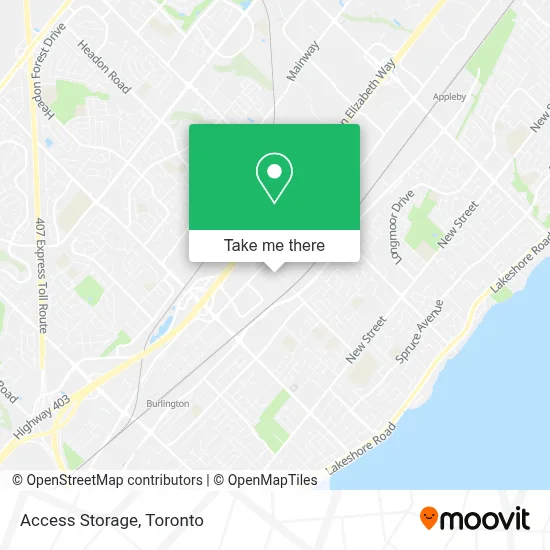 Access Storage map