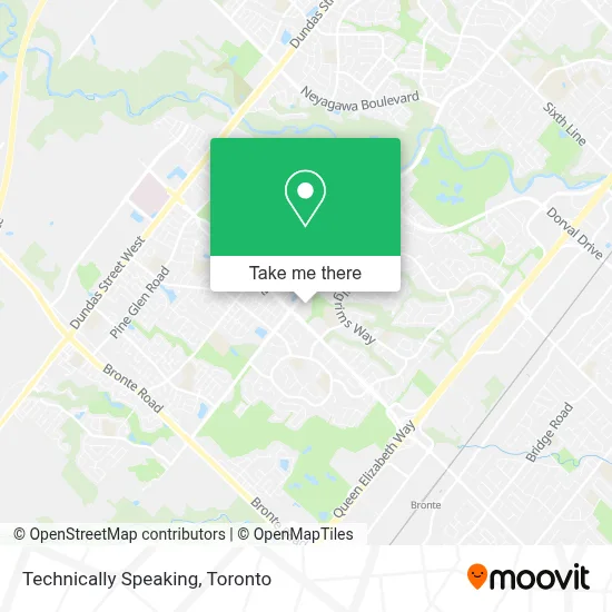 Technically Speaking map