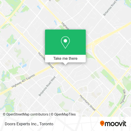 Doors Experts Inc. map