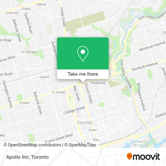 Apollo Inc map