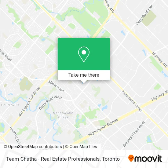 Team Chatha - Real Estate Professionals plan