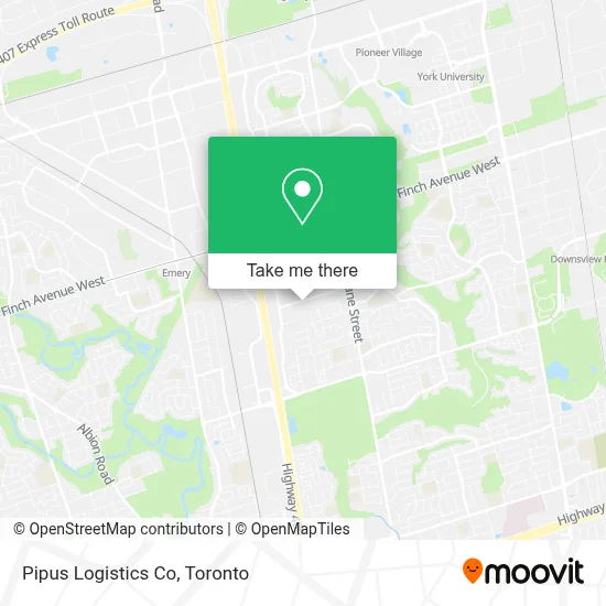 Pipus Logistics Co map