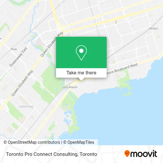 Toronto Pro Connect Consulting map