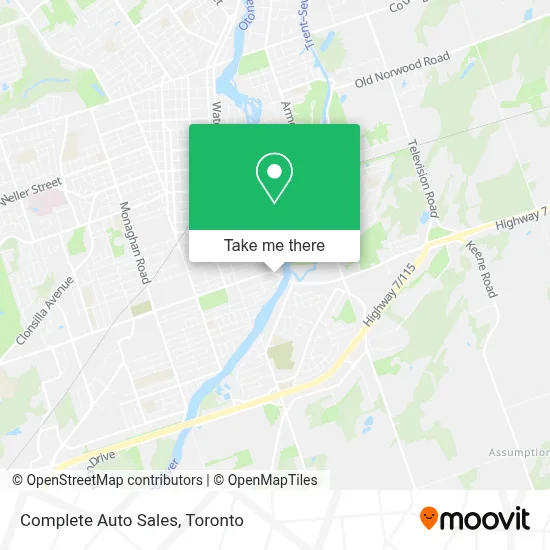 Complete Auto Sales map