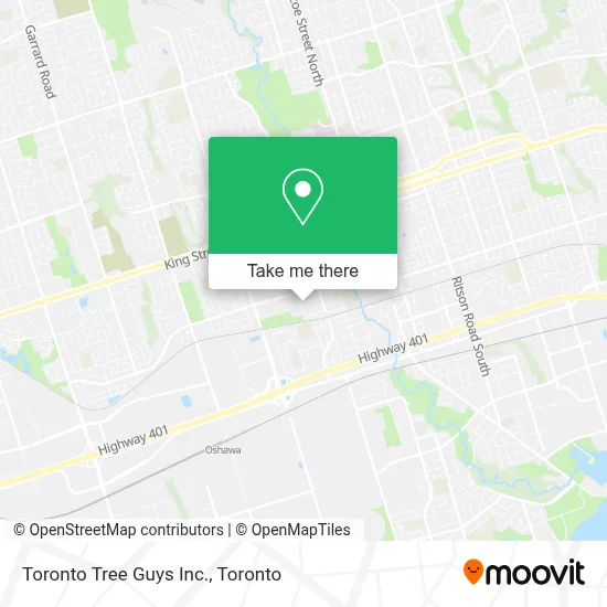 Toronto Tree Guys Inc. map